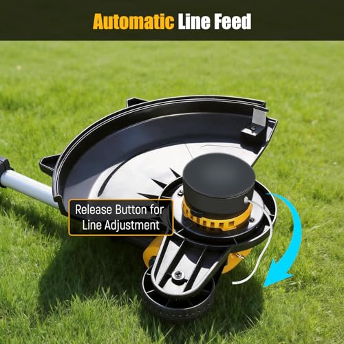Débroussailleuse sans fil coupe-herbe pliable compatible Dewalt 20V
