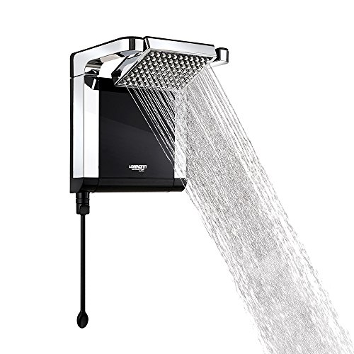 Ducha Acqua Star Ultra 220V 7800W, Lorenzetti, 7540554, Preto/Cromado, Pequeno