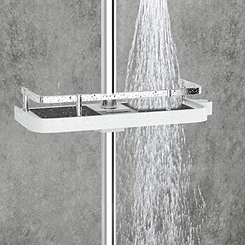 IKEA BROGRUND Duschablage – Verchromtes Regal Für Die Duschstange, 25 X 4 Cm
