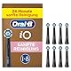 Oral-B iO Sanfte Reinigung – ORIGINAL Aufsteckbürsten für Elektrische Oral-B iO Zahnbürsten – Bürstenköpfe, Zahnbürstenaufsatz, Ersatzbürsten für empfindliches Zahnfleisch – Schwarz, 8 Stück
