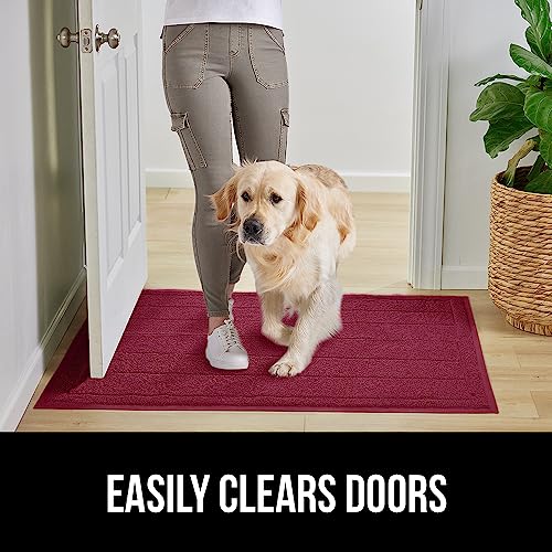 image for GORILLA GRIP Dirt Grabber Front Door Mat, 35x23 Heavy Duty Welcome Mat