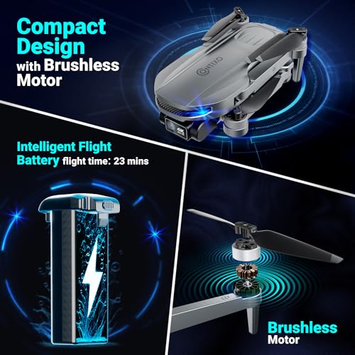 Contixo F28A Premium Drone With 4K Camera, Two-axis Gimbal, 23 Mins Flight Time, 110° Wide-angle, Follow Me, Auto Return, 1000m Control Range, GPS Professional Drones For Adults, Beginner, Teenager - Image 7