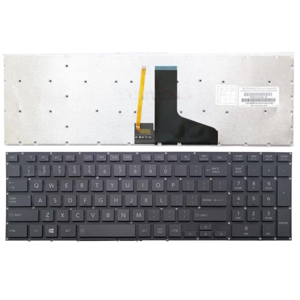 Clavier anglais Satellite P50 P55 P75 pour rédaction et code - 4