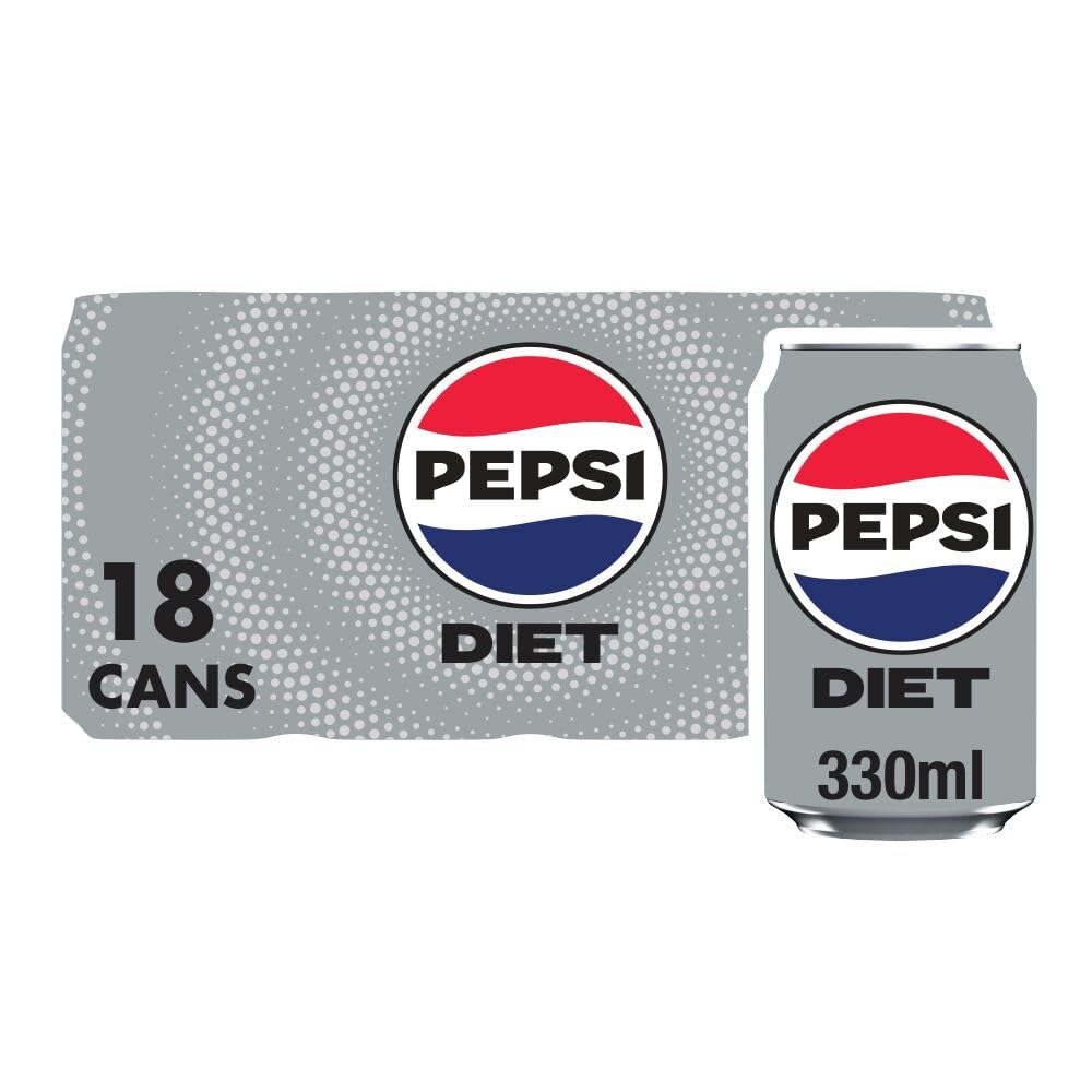 Diet Cola, 330ml Can (Pack of 18)