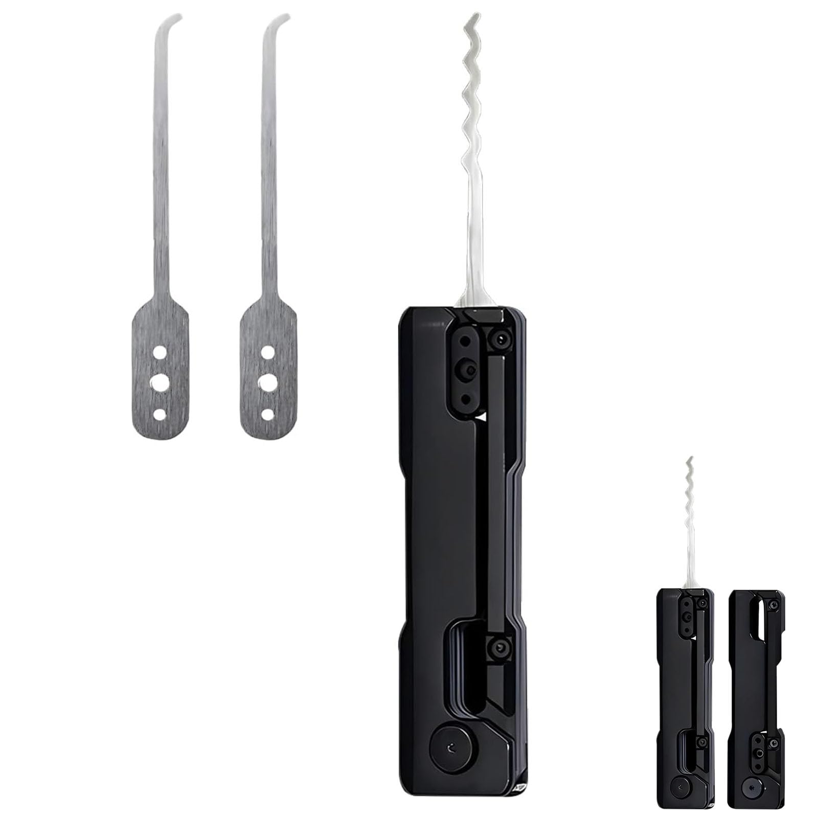 Lock Picking Tool Set, Professional Lockpicking Set, Kompaktes und tragbares Design, Ideal für Schule Gym Schließfach, Werkzeugkasten, Hasp Lagerung, Ideal für Schlosser Enthusiasten und Anfänger