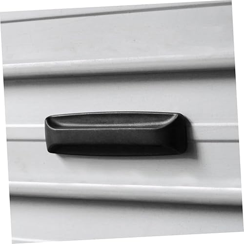 Miniatura 6 de DOITOOL 2 pares de manijas adhesivas para cómodas, manijas de cajón, manijas adhesivas para cajón, tiradores de gabinete negros para gabinetes,
