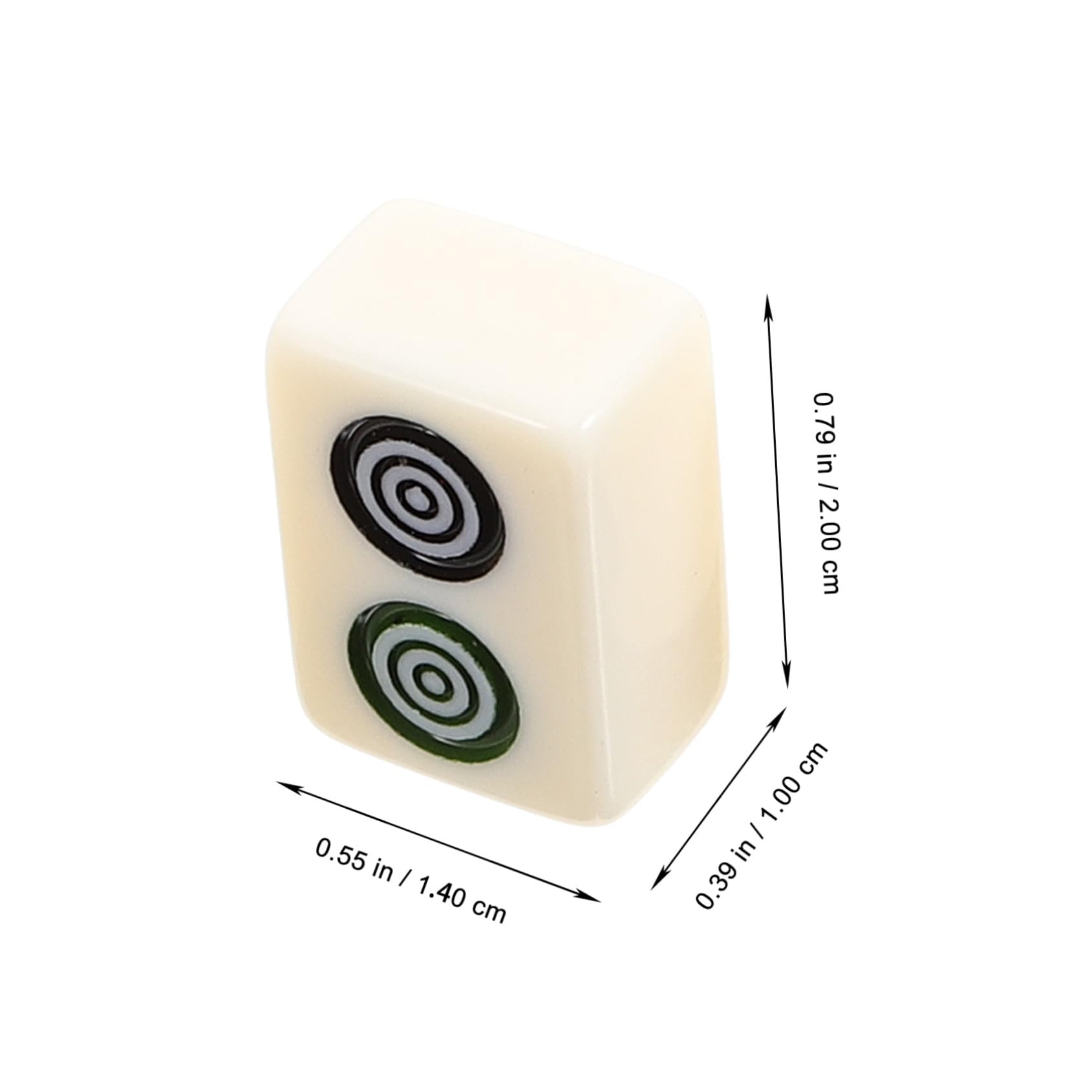 Mahjong Cinese Set Da Gioco Portatile Accessorio Per Gioco Da Tavolo Mini Kit Custodia Per Viaggi e Intrattenimento