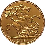 fera asap. 1937 United Kingdom Sovereign - George Ⅵ copy coin