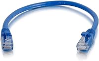 Vista 1 de C2G Cables To Go 15178 Cat5e Cable de conexión de red sin blindaje (UTP), azul (3 pies)