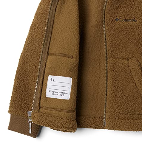 Columbia Boys Big Rugged Ridge II Sherpa Zíper completo, Oliva, GG