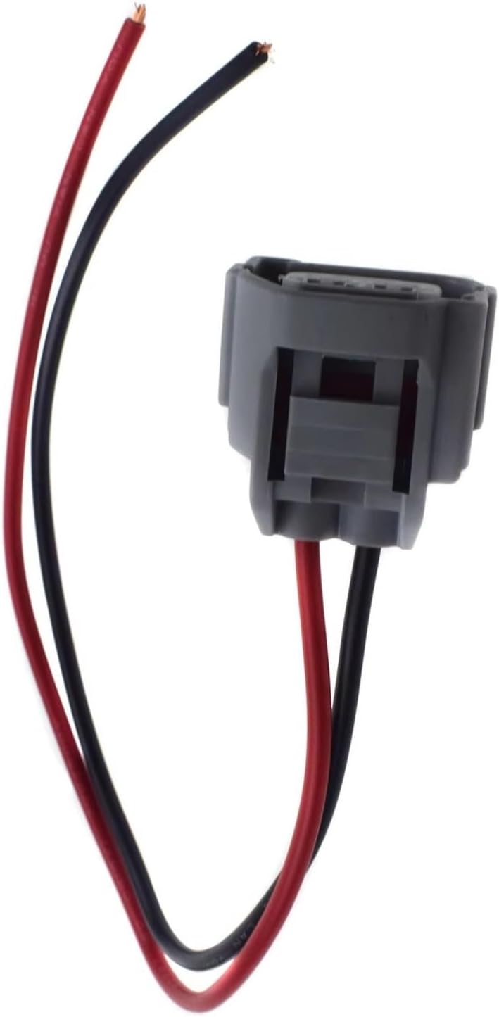 Automotive Ignition Coil Parts Compatible With Hyundai For Accent 2001-2006 For Elantra 2001-2002 2 Pin Car Ignition Coil Wiring Harness Connector Plug 9098010901(Plug 001 002 Kit)