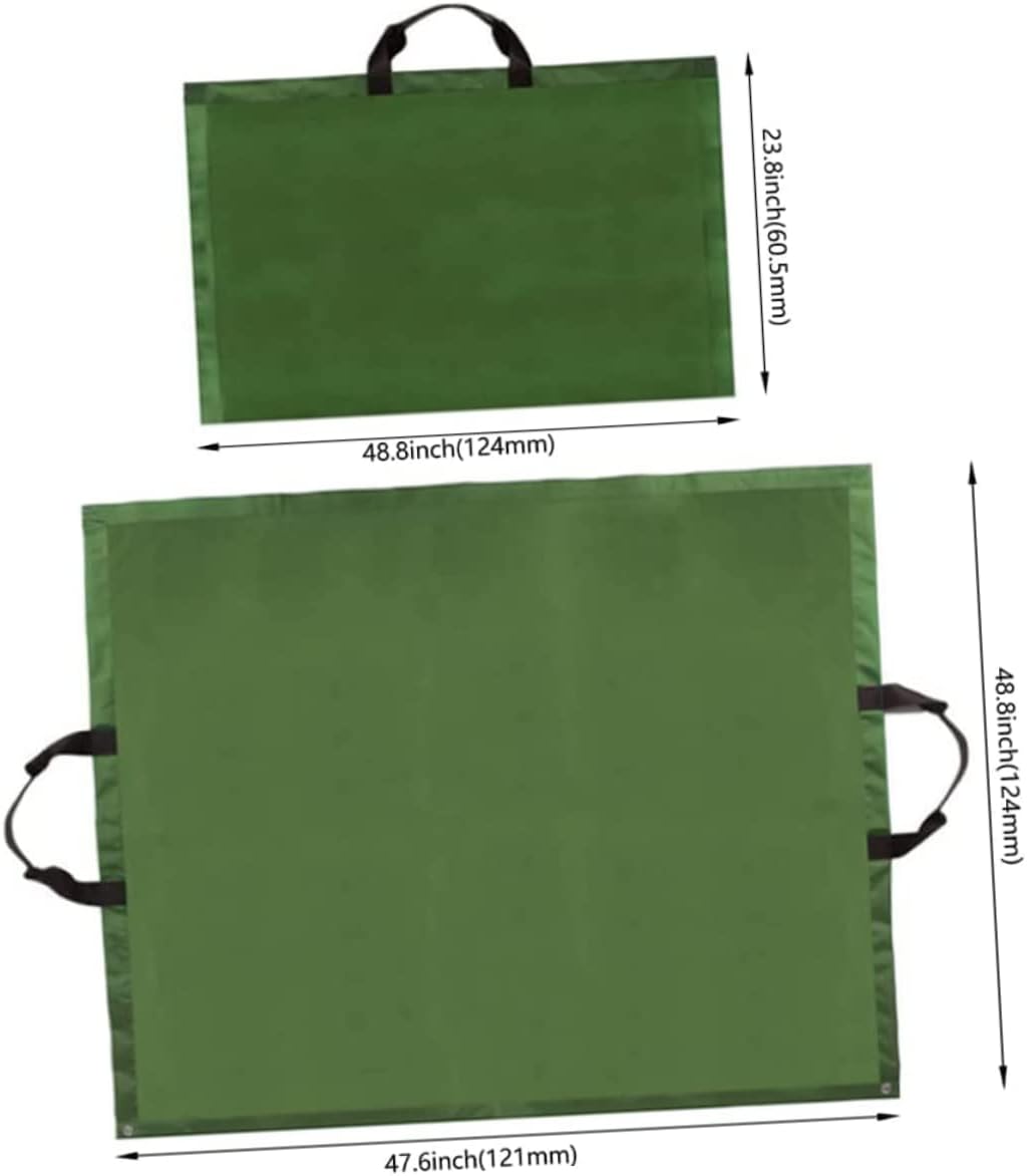 ORFOFE Leaf Collector Bag for Garden Collapsible Waste Rubbish Bag Leaf Handles Large Capacity