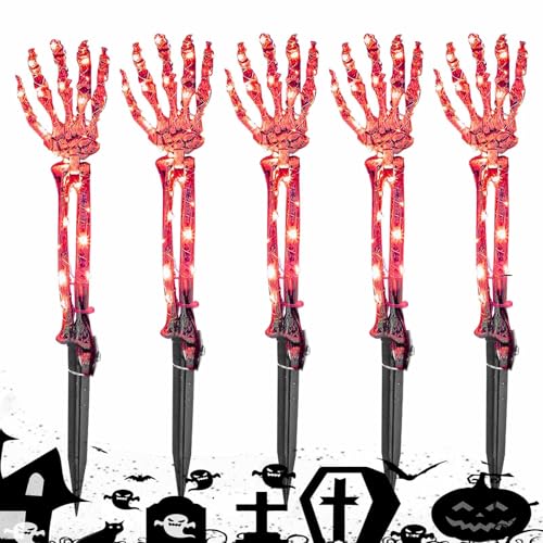 Décorations Extérieures Squelette Halloween pour Illuminer Vos Allées et Terrasses