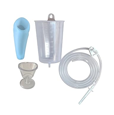 Aruvi Yoga Enema Kit with Neti Pot (1 Pc) and Eye Wash Cup