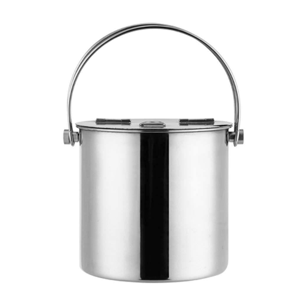 Cubo de hielo de acero inoxidable ideal para enfriar tus bebidas en fiestas y cenas