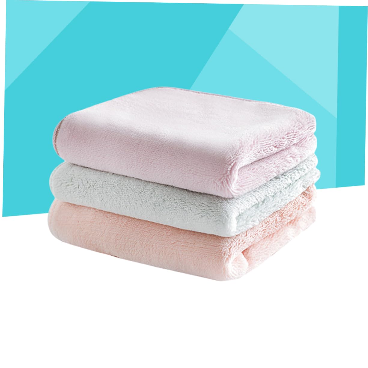 Healeved 3er-Set Spüllappen Küchenreinigungstuch Geschirrtuch Saugfähige Haushaltstücher Fusselfrei 30 X 30 cm Gemischte Farben 3 Stück X 3
