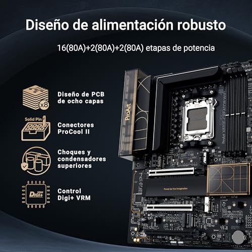 ASUS ProArt X870E-Creator WiFi – Placa Base ATX AMD AM5 6
