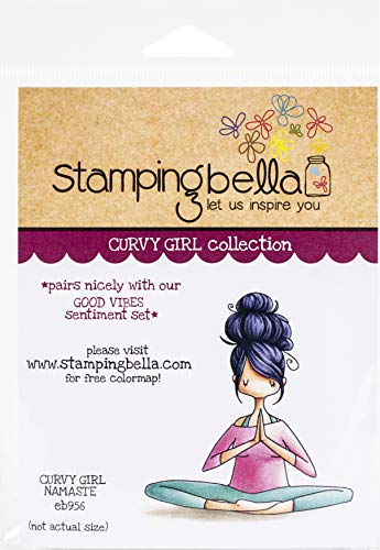 STAMPING BELLA Stamp, Curvy Girl Namaste