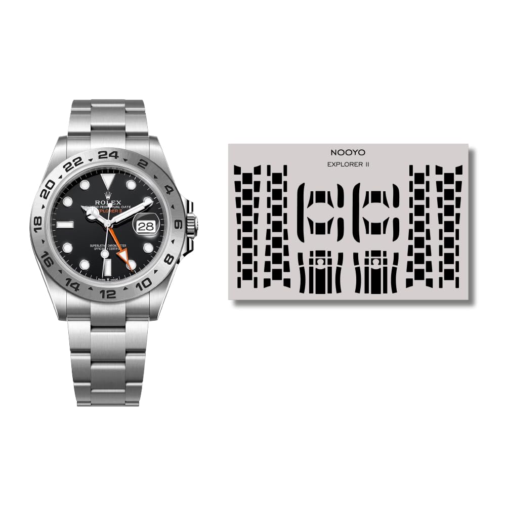 Pellicola protettiva per Rolex Explorer II protezione per cassa, bracciale e chiusura Numero di riferimento 216570.