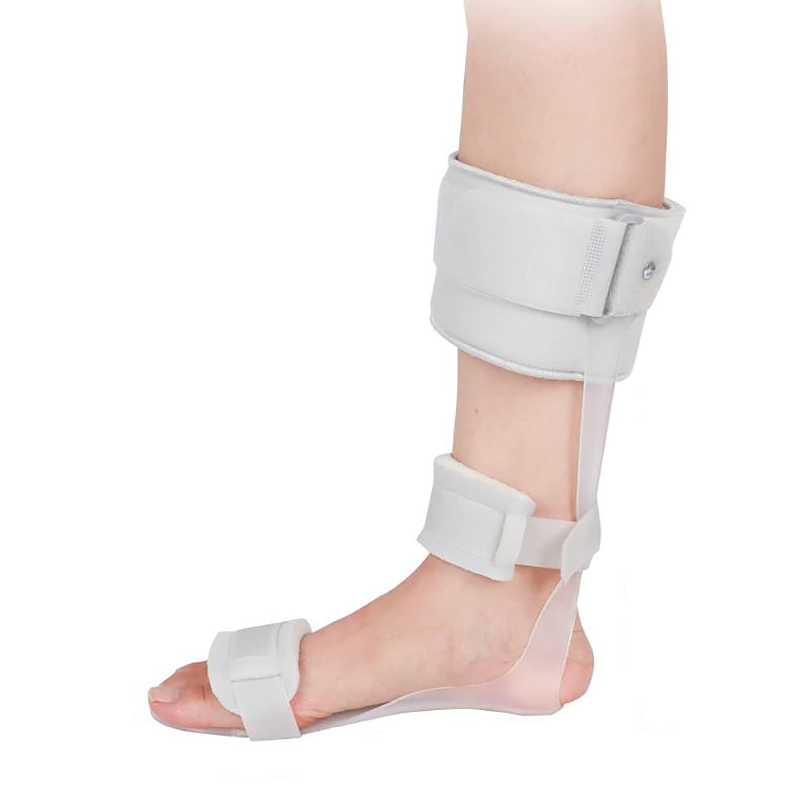 Tutore Regolabile per Piede cadente, ortesi Piede Caviglia, Supporto Stecca ortesi Caviglia, per Piede cadente, fascite Plantare, tendinite d'Achille Recupero lesioni
