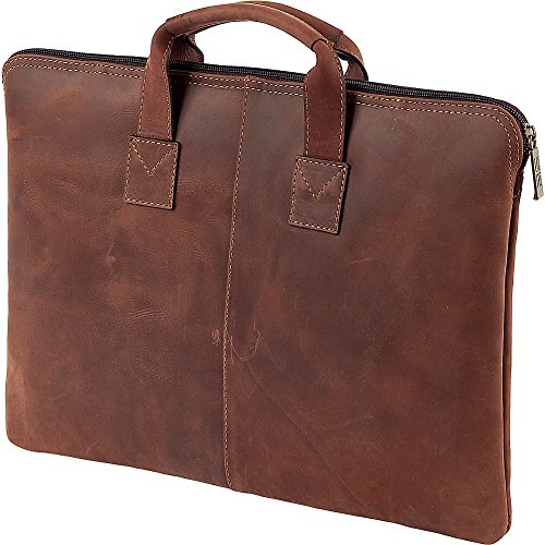 Claire Chase Folio with Handle, Rustic Brown, One Size3