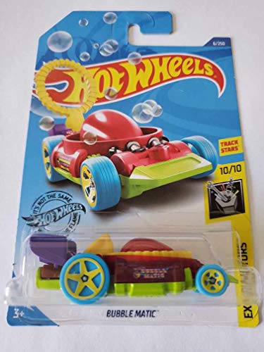 Hot Wheels 2020 Treasure Hunt Bubble Matic rojo miniatura 1