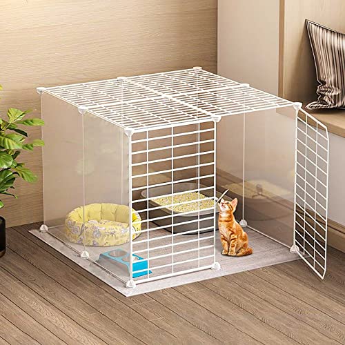 Cage pour chat facile à nettoyer pour 1 à 3 félins et furets - 2
