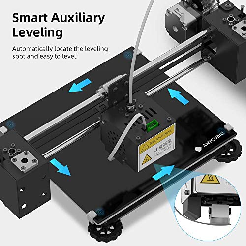 ANYCUBIC Mega Pro 3D Drucker 2 -in-1 FDM mit Lasergravur TMC2208-Treiber für Sehr Leisen Betrieb Große Kapazität (210 x 210 x 205 mm) für 3D Druck & 220 x 140 mm für Lasergravur-Doppelextruder - Image 4