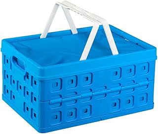 Sunware 57200611 Caisse pliante double poignée avec sac isotherme 32 L