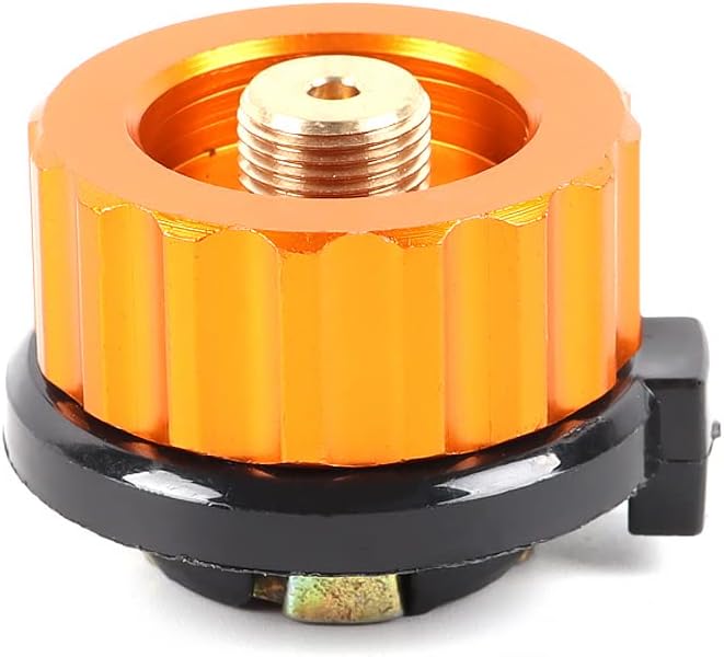 Butane Canister Adapter Lindal Type Valve Adapter Backpacking Camping