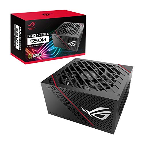 ASUS ROG Strix 550G Netzteil (550 Watt, 80 Plus Gold, 0dB-Kühlung)
