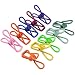 Lystaii 100pcs Utility Clips, Multipurpose Clothesline Clips Bag Clips Steel Wire Clips Clothes Pegs Pins for Drying Home Laundry Office Cord Clothespins Fastener Socks Scarfs Assorted Colors