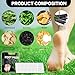 XIWEIOO 100 Pack Foot Pads, Ginger Bamboo Charcoal Foot Care kit Patch, Natural Cleansing, Best Sleeping, Suitable for Daily Relaxation Foot Paches Relieve Stress, Improve Sleep