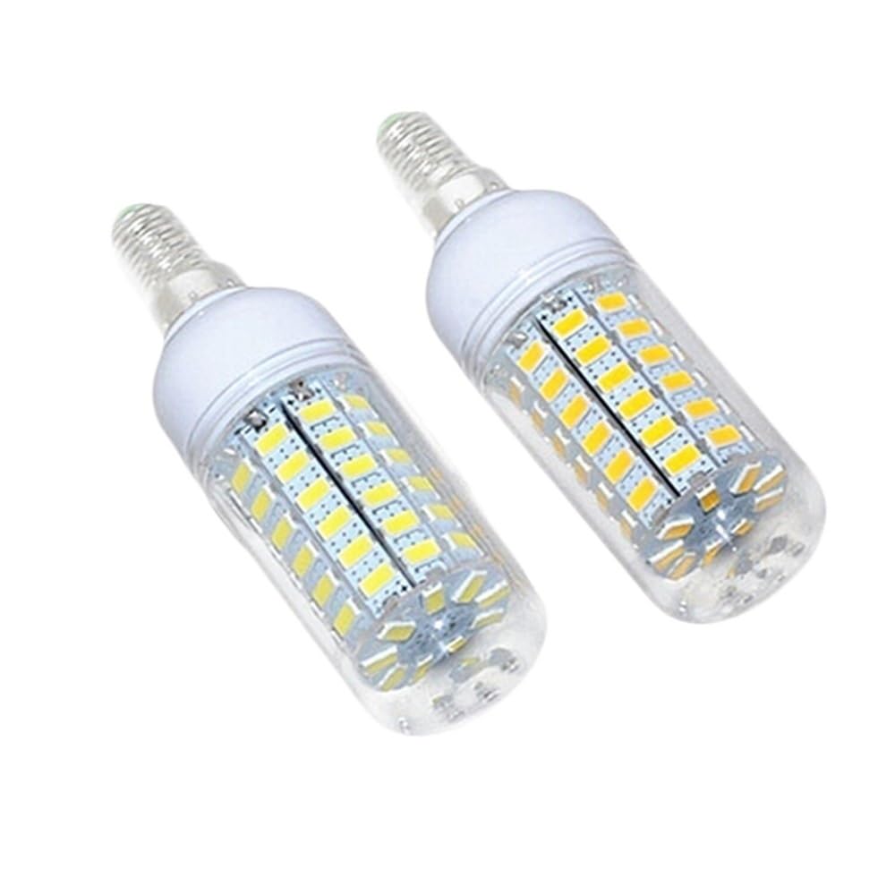 NXCVBNKZJ KJXP Lighting, Pack of 6, Led Corn Bulb Lamp AC220V E14 5730 3W/4W/5W/7W/9W Led Spotlight Bulb(Warm White,E14 69LED)