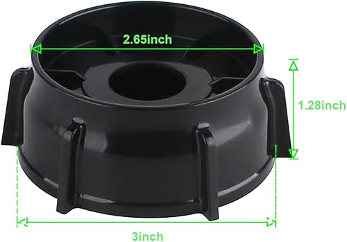 Miniatura 8 de Piezas de repuesto Tarro de plástico cuadrado de 5 tazas con tapa, compatible con licuadoras Oster