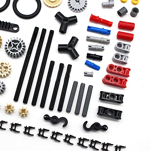 Bulokeliner Technik Ersatzteile Set, Technik Teile Steine Bausatz Motor Getriebe Ausrüstung Klemmbausteine Verbinder… – Bild 3