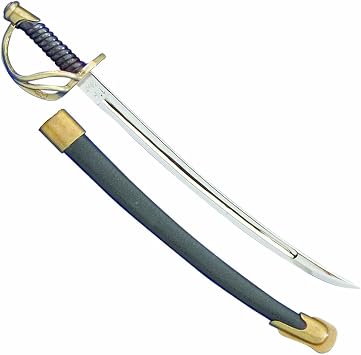 Denix Mini Civil War Saber Letter Opener with Sheath