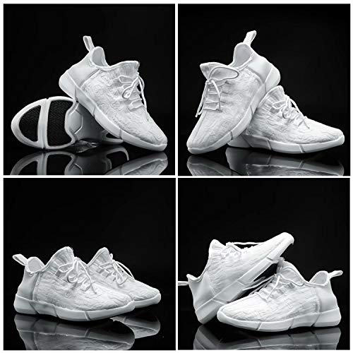 Fiber Optic LED Shoes Light Up Sneakers for Women Men with USB Charging Flashing Festivals Party Dance Luminous Kids Shoes3