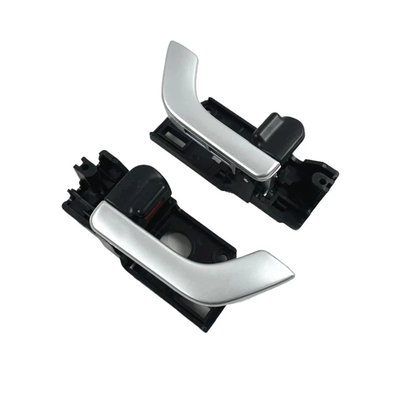 NBMTRY Silver Inside Door Handle Left Right for hyunda Tiburon Coupe 2003-2008 826102C500 826202C500 82610 2C500 82620 Parts(Left and Right)