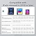 ESR Stylus Pencil for iPad 9th/10th Generation, iPad Pencil with Tilt Sensitivity, Palm Rejection, Stylus Pen Compatible with 2018-2022, Pro 12.9/11 Inch, Air 5th/4th, Mini 6/5, White