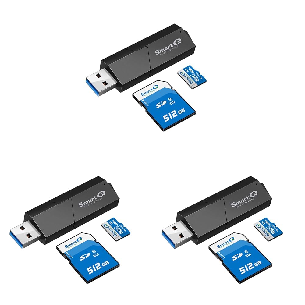 SmartQ USB 3.0 Dual Slot SD Card Reader – Fast SD & Micro SD Memory Card Reader for Camera, Photographer, Laptop, MacBook & Windows PC — Amazon image 7