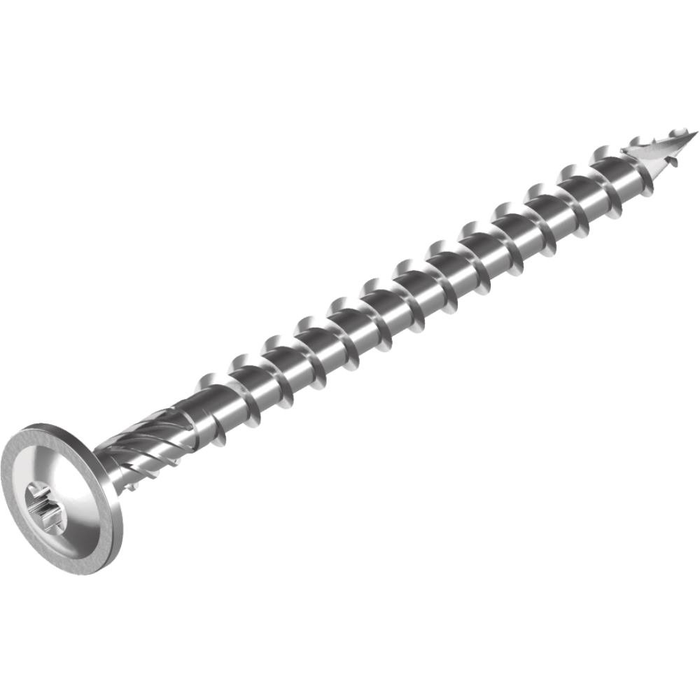 Vis tellerkopfschrauben INOX C1 TX40 8 x 80 pour assemblage bois et charpente
