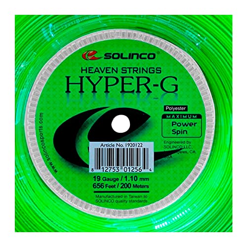 Corda Raquete Tênis Hyper-G 17 1.20mm 200M