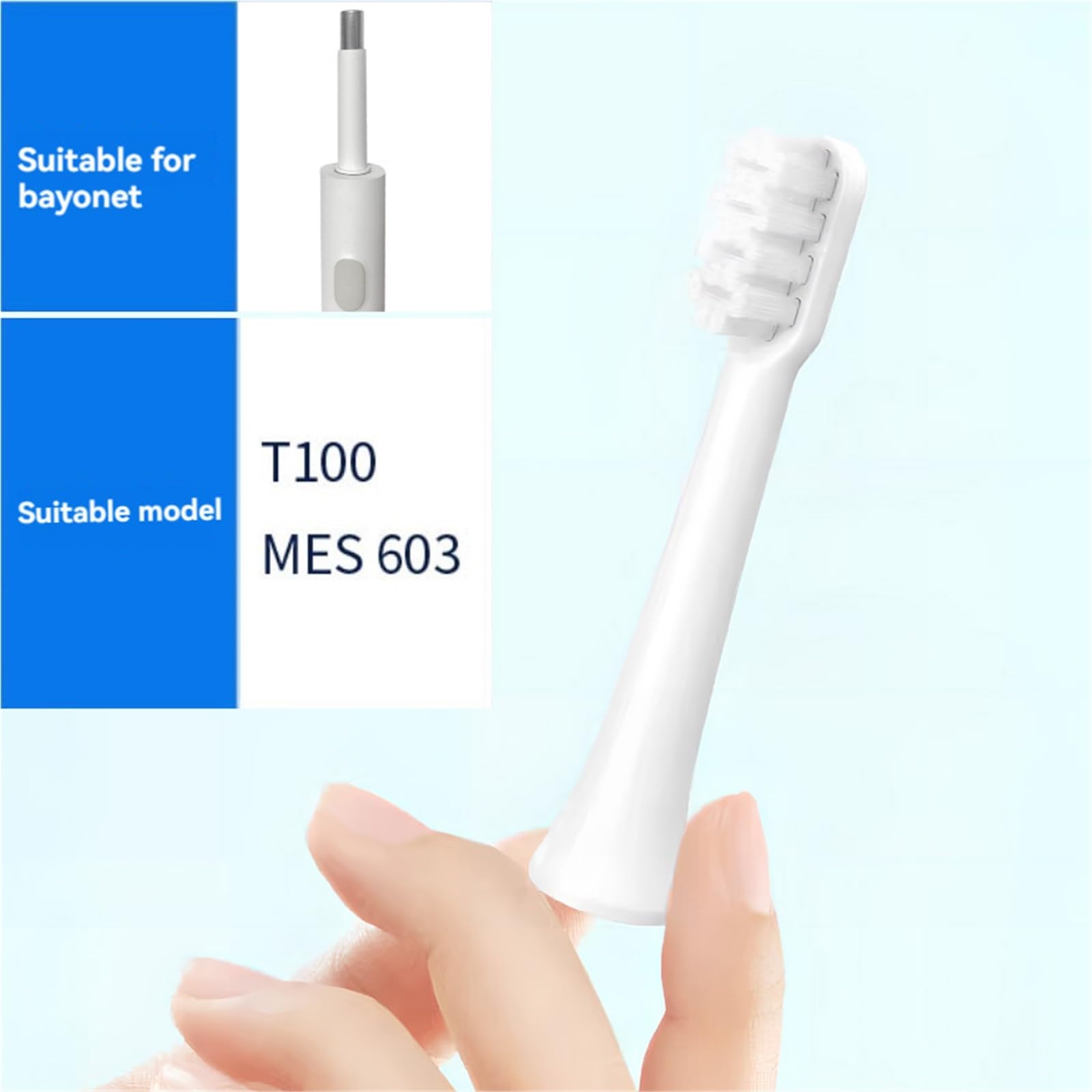 Testine di ricambio, compatibile con MIJIA, T100 Mes603