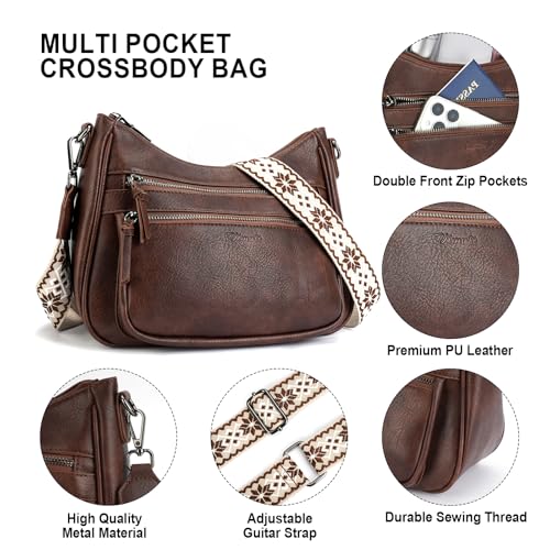 Crossbody Purses for Women and Embossed Wallet3