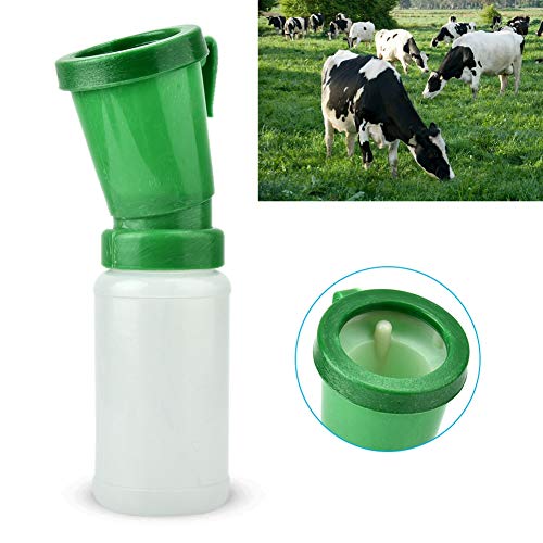 Goat Milker, 1Pc Goat Teat Dip Cup Cow Milking Supplies Goat Supplies with Non Reflow Cow Nipple Cleaning Disinfection Dip Cup for Cow Sheep Goat