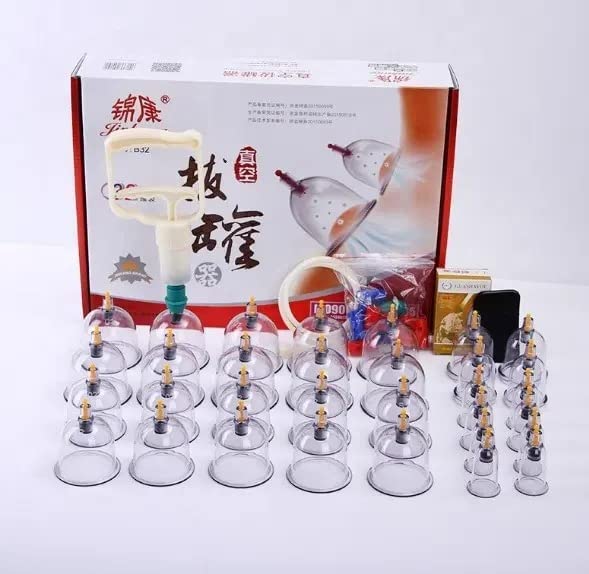 Acucare 32 Pcs Hijama acupuncture Massage Cans Cups Vacuum Cupping Kit Pull Out Vacuum Apparatus Therapy Relax Massager Body Suction Pumps (cupping set 32) (B0BT9G1LH6) Amazon Price History, Amazon Price Tracker