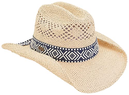 Sombrero Western Trenzado Natural Sun N' Sand OS miniatura 1