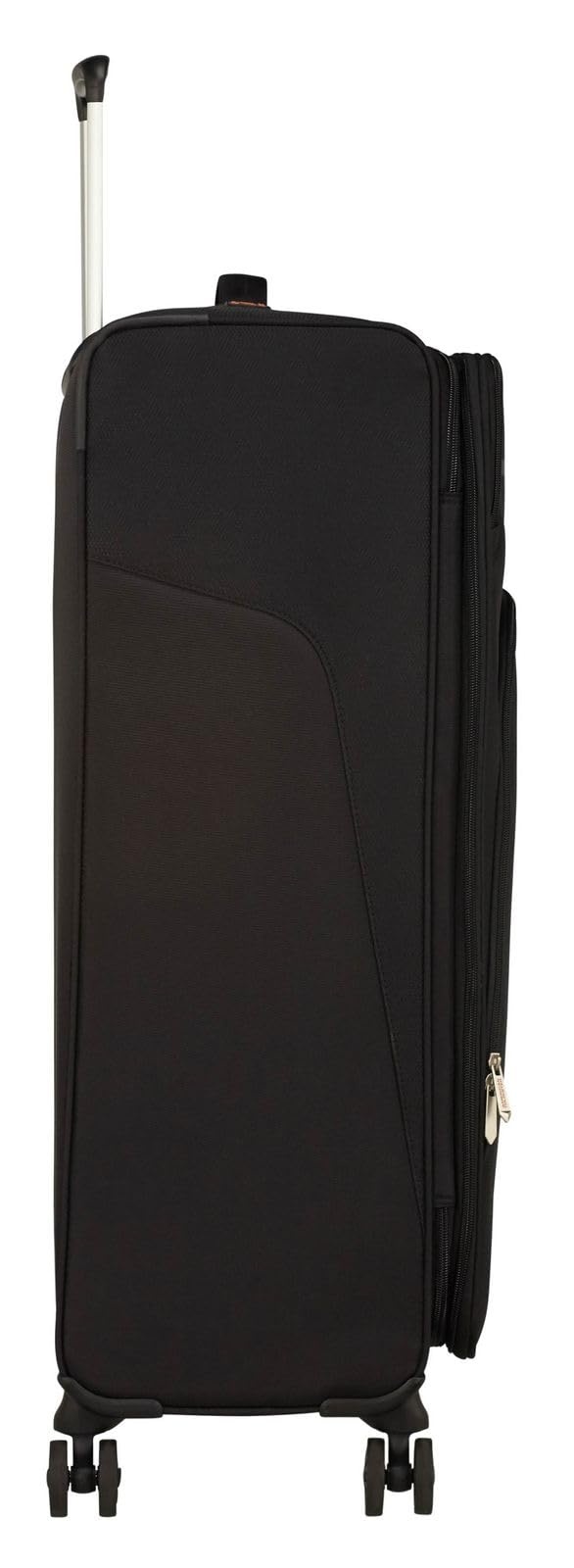 American Tourister Summerfunk - Spinner L, Erweiterbarer Koffer, 79 cm, 109.5/119 L, Schwarz (Black)