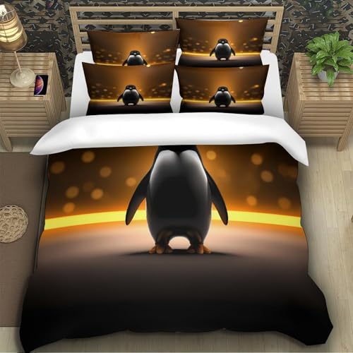 Housse de couette microfibre ultra douce hypoallergique avec fermeture éclair